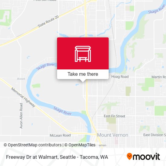 Mapa de Freeway Dr at Walmart