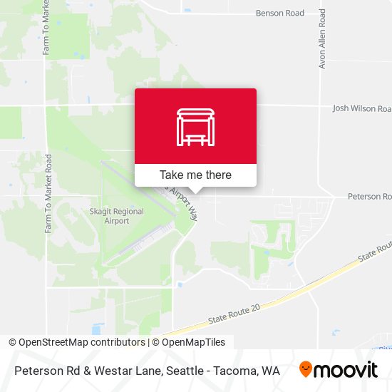 Peterson Rd & Westar Lane map