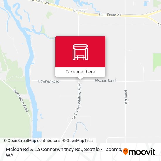 Mapa de Mclean Rd  & La Connerwhitney Rd.