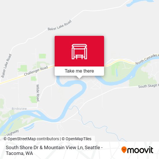 South Shore Dr & Mountain View Ln map