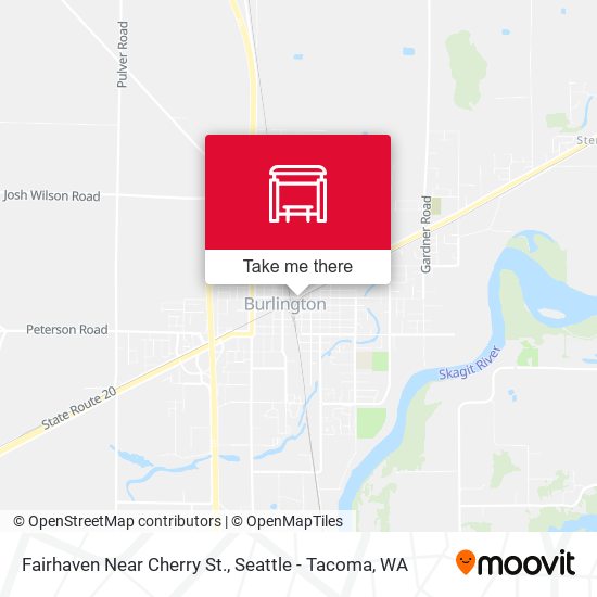 Fairhaven Near Cherry St. map