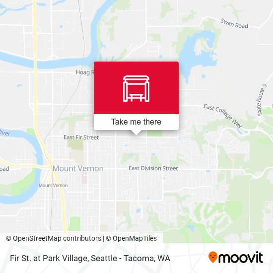 Mapa de Fir St. at Park Village