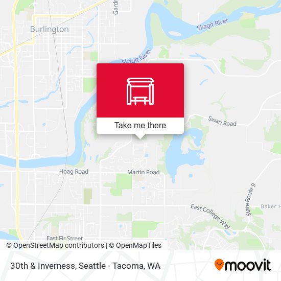 Mapa de 30th & Inverness