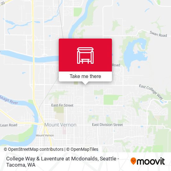 Mapa de College Way & Laventure at Mcdonalds