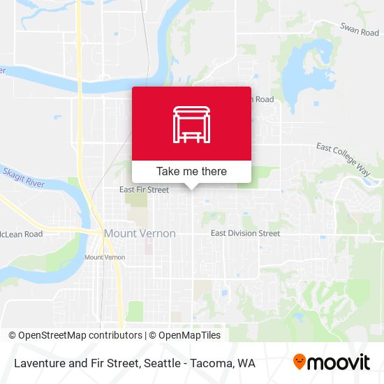 Laventure and Fir Street map