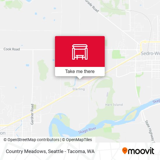 Country Meadows map