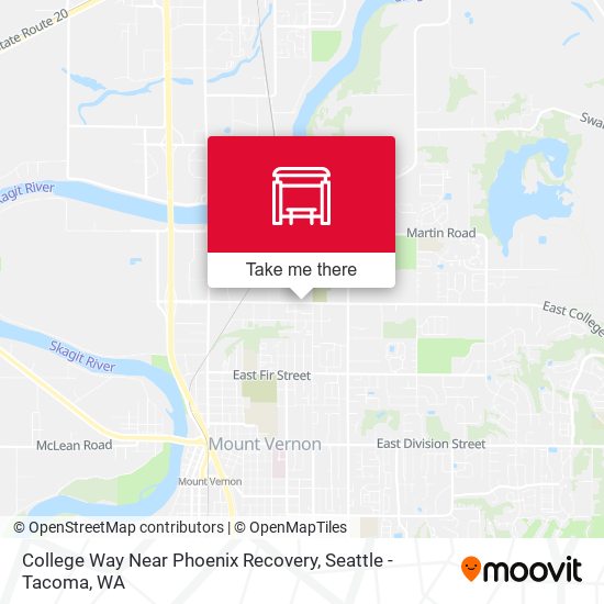College Way Near Phoenix Recovery map