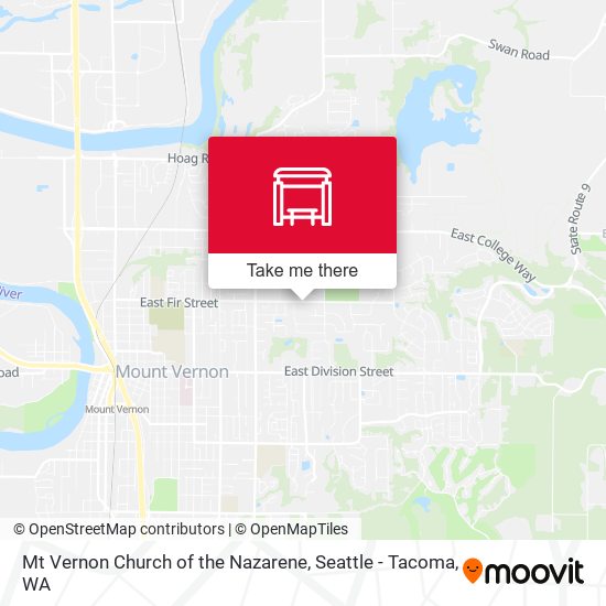 Mt Vernon Church of the Nazarene map