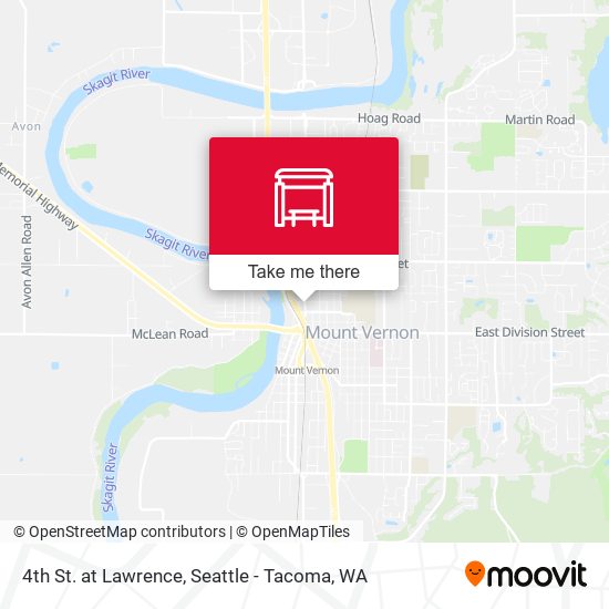4th St. at Lawrence map
