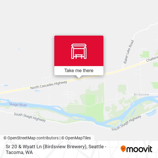 Sr 20 & Wyatt Ln (Birdsview Brewery) map