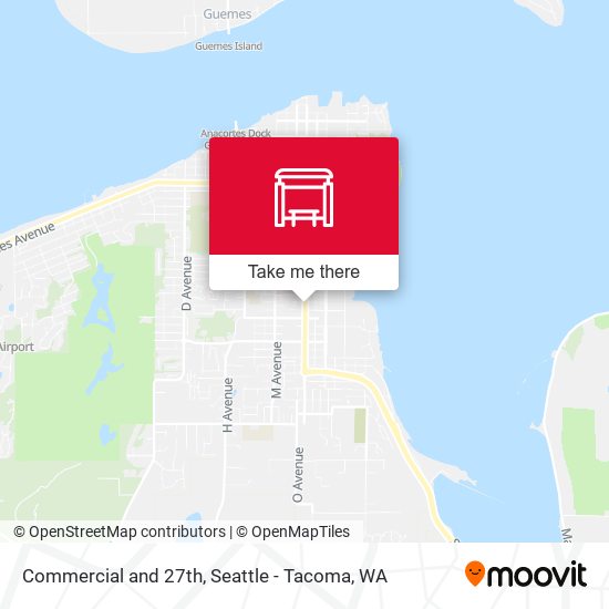 Mapa de Commercial and 27th