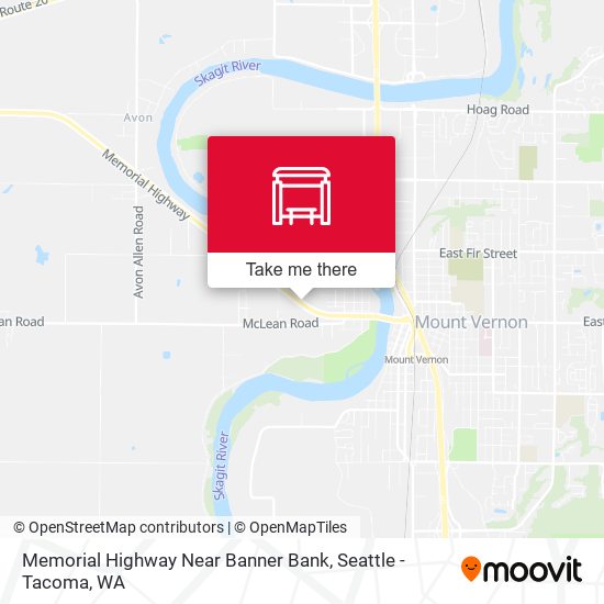 Mapa de Memorial Highway Near Banner Bank