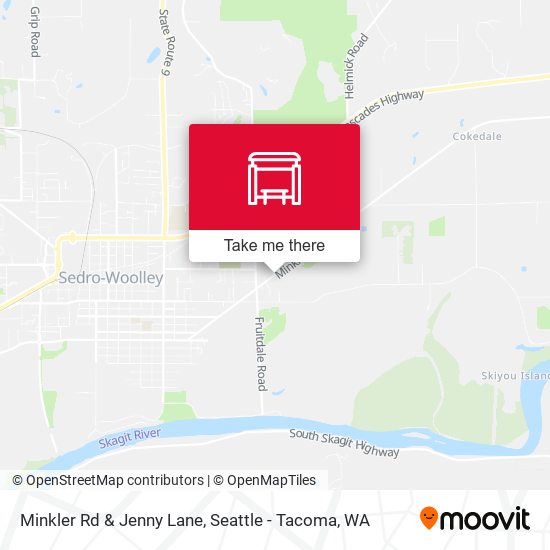 Minkler Rd & Jenny Lane map