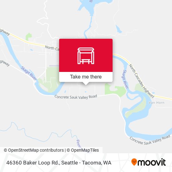 46360 Baker Loop Rd. map