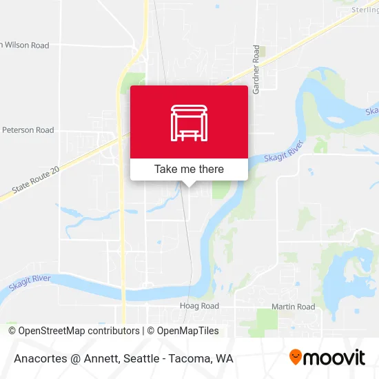 Anacortes @ Annett map