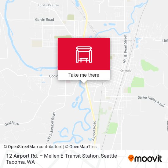 12 Airport Rd. – Mellen E-Transit Station map