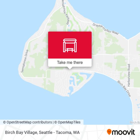 Birch Bay Village map