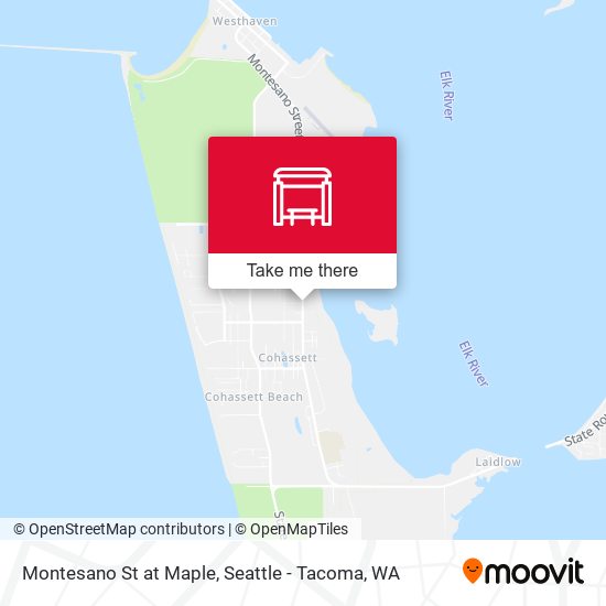 Mapa de Montesano St at Maple