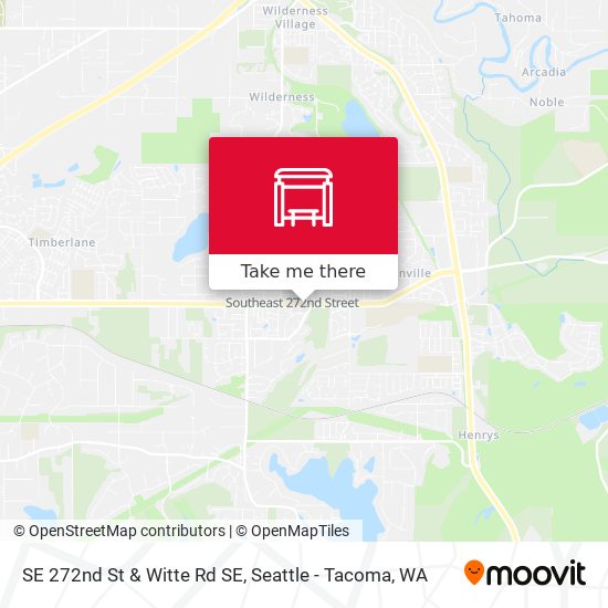 SE 272nd St & Witte Rd SE map