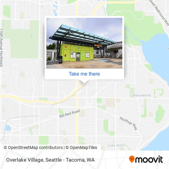 Mapa de Overlake Village