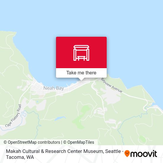 Mapa de Makah Cultural & Research Center Museum