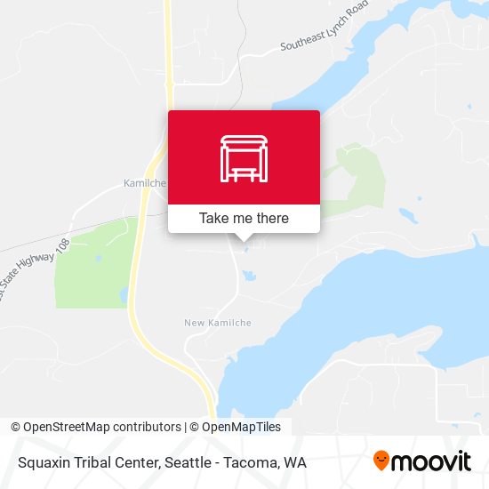 Squaxin Tribal Center map