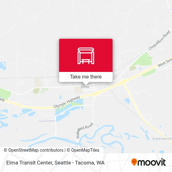 Elma Transit Center map