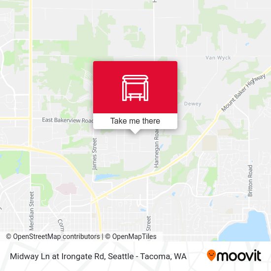 Midway Ln at Irongate Rd map