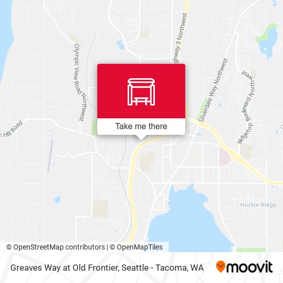 Greaves Way at Old Frontier map