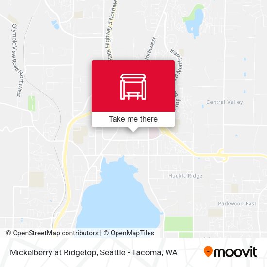 Mickelberry at Ridgetop map