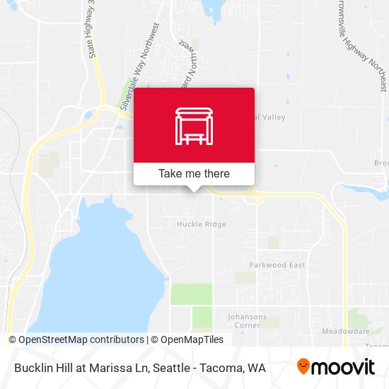 Mapa de Bucklin Hill at Marissa Ln