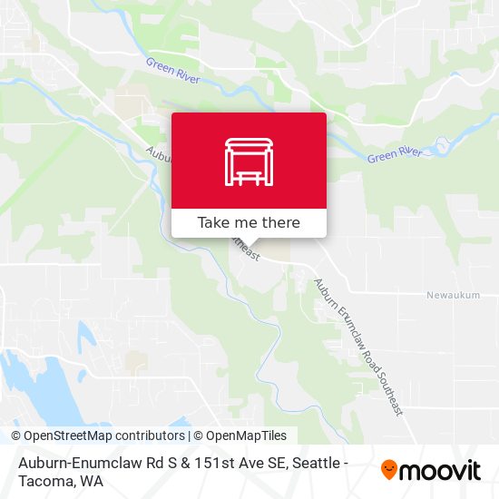 Auburn-Enumclaw Rd S & 151st Ave SE map