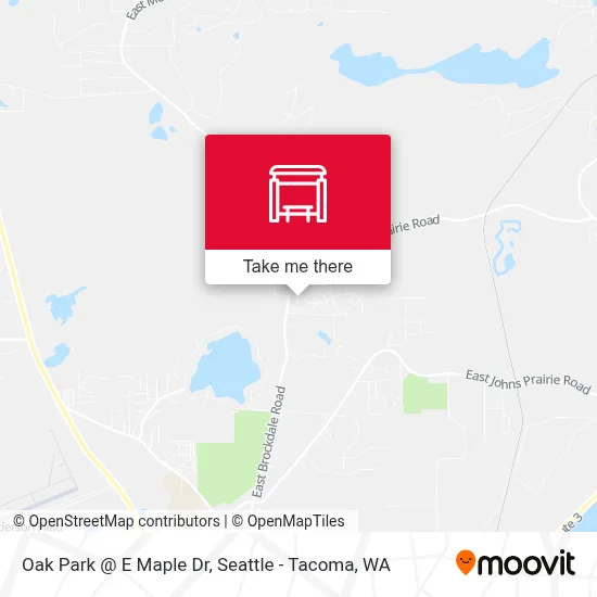 Oak Park @ E Maple Dr map