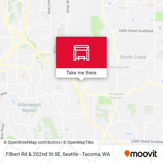 Filbert Rd & 202nd St SE map