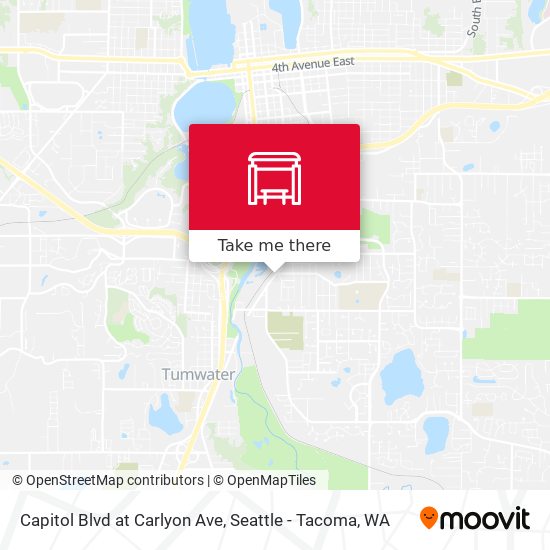Capitol Blvd at Carlyon Ave map