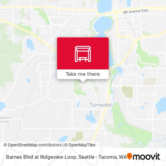 Barnes Blvd at Ridgeview Loop map