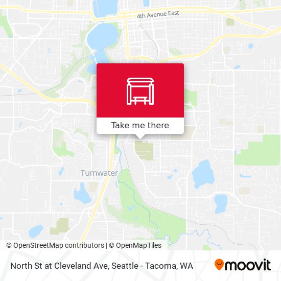 Mapa de North St at Cleveland Ave