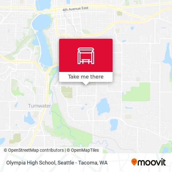 Olympia High School map