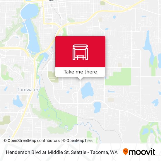 Henderson Blvd at Middle St map