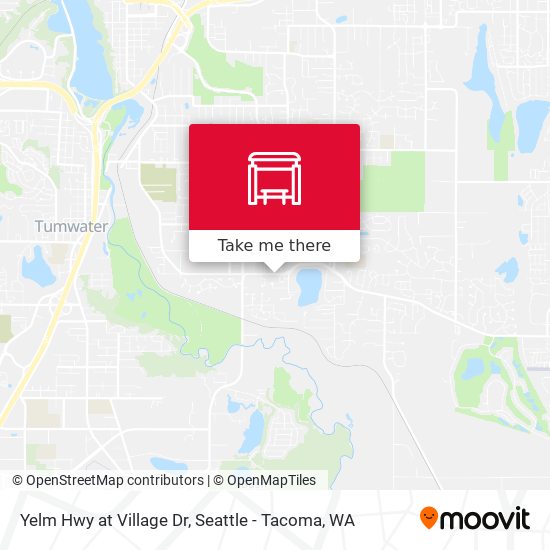 Yelm Hwy at Village Dr map