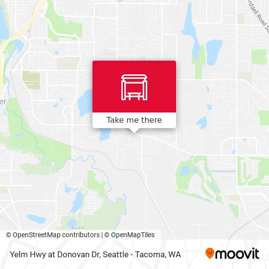 Mapa de Yelm Hwy at Donovan Dr