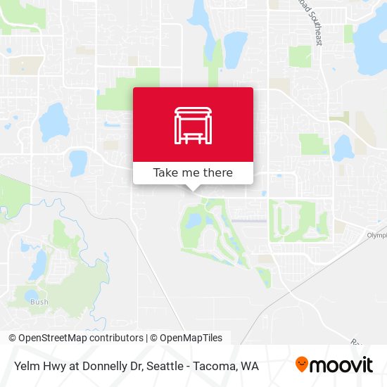 Yelm Hwy at Donnelly Dr map