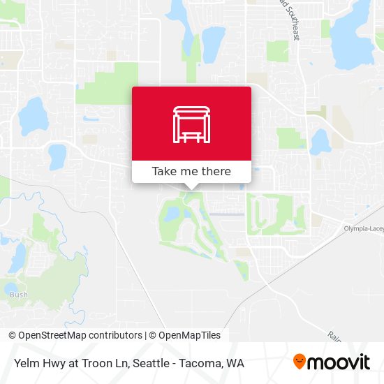 Yelm Hwy at Troon Ln map
