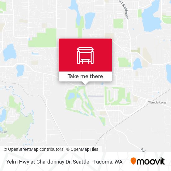 Yelm Hwy at Chardonnay Dr map
