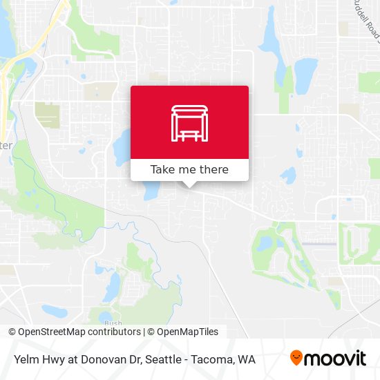 Yelm Hwy at Donovan Dr map
