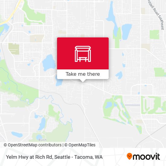 Yelm Hwy at Rich Rd map