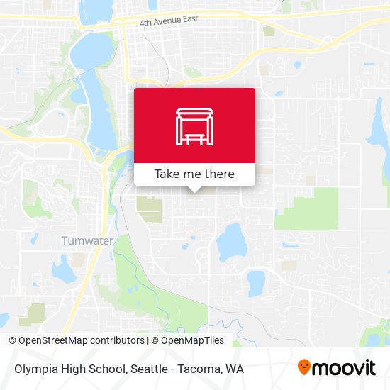 Olympia High School map