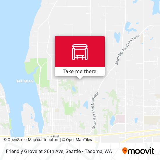 Friendly Grove at 26th Ave map