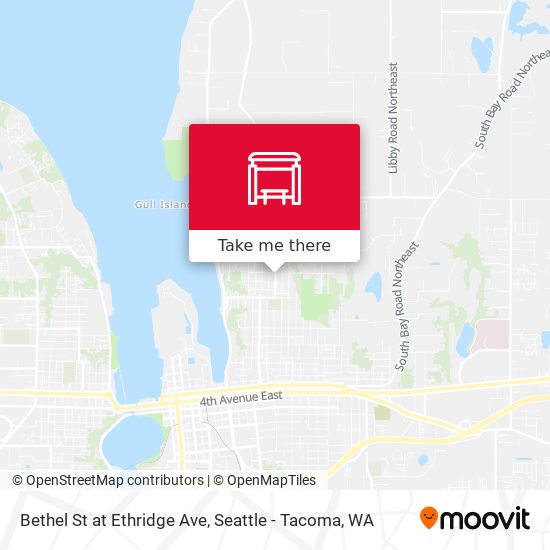 Bethel St at Ethridge Ave map