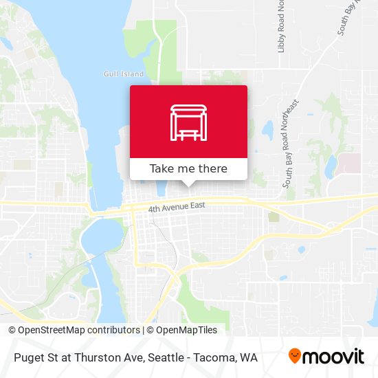 Puget St at Thurston Ave map